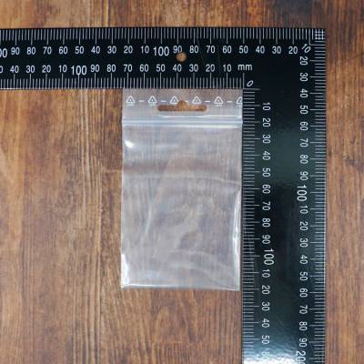 Preview: Pressure seal bags 90my with Euro hole, 100 pieces