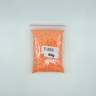 Steinchen, eckig (square), Farbe 353, Peach, Tüte mit 50 Gramm