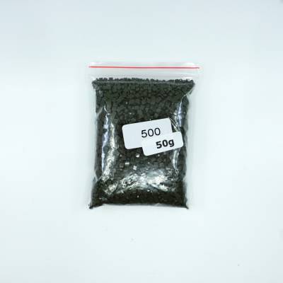 Steinchen, eckig (square), Farbe 500, Blue Green Very Dark, Tüte mit 50 Gramm