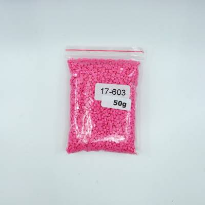 Steinchen, eckig (square), Farbe 603, Cranberry, Tüte mit 50 Gramm