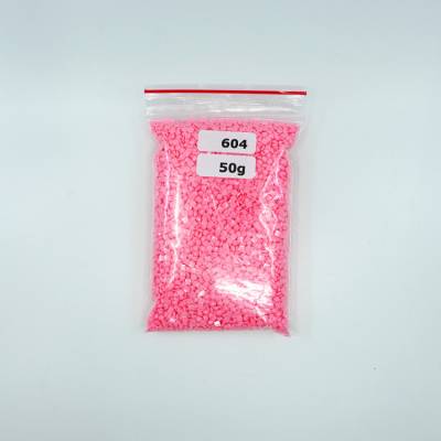 Steinchen, eckig (square), Farbe 604, Cranberry Light, Tüte mit 50 Gramm
