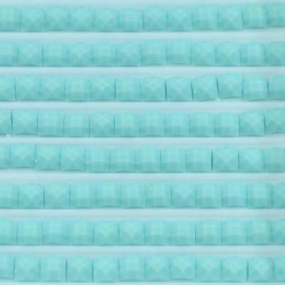 Stones, Glow in the Dark, square, colour G3811, Turquoise Very Light, bag of 500 pieces