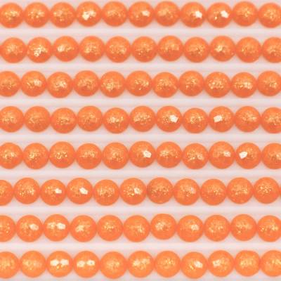 Fairy stones, round, (sparkling), 947, Burt Orange, 500 pieces