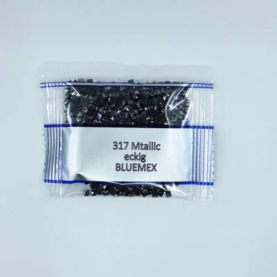 Metallic - Stone square, 317, Pewter Gray, 500 pieces