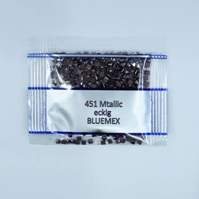 Metallic - Stone square, 451, Shell Gray Dark, 500 pieces