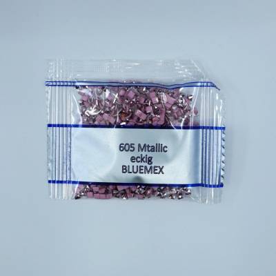 Metallic - Stone square, 605, Cranberry Very Light, 500 pieces