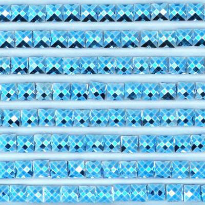 Metallic - Stone square, 809, Delft Blue, 500 pieces