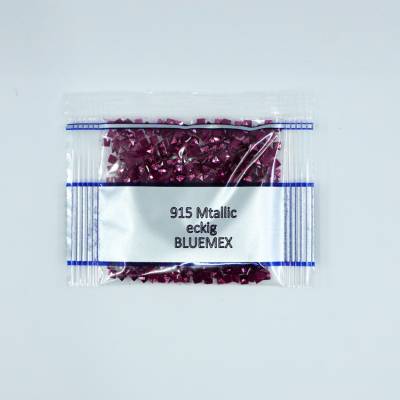 Metallic - Stone square, 915, Plum Dark, 500 pieces