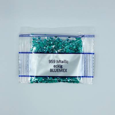 Metallic - Stone square, 959, Seagreen Medium, 500 pieces