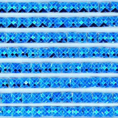 Metallic - Stone square, 995, Electric Blue Dark, 500 pieces