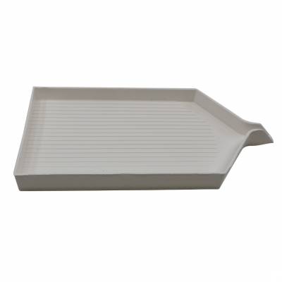 Extra große Schale (Schiffchen) für die Steine, mit Schüttöffnung, ca. 16x8cm