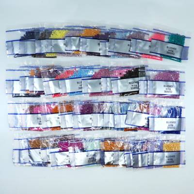 Feensteine, eckig, (glitzernd), 3823, Yellow Ultra Pale, 500 Stück