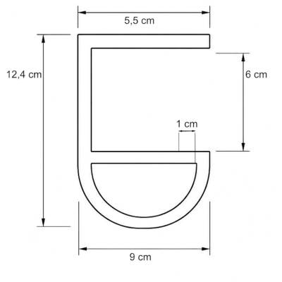 Picture Unrolling Device, Table Clamp, Rainbow, 3D Printing, XXL - Large for Diamond Painting Pictures
