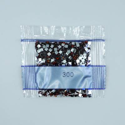 Strass-Stein eckig, (rhinestone), 300, Mahagany Very Dark, 500 Stück