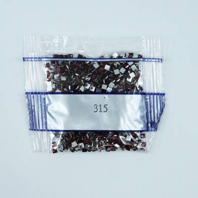 Strass-Stein eckig, (rhinestone), 315, Antique Mauve Medium, 500 Stück