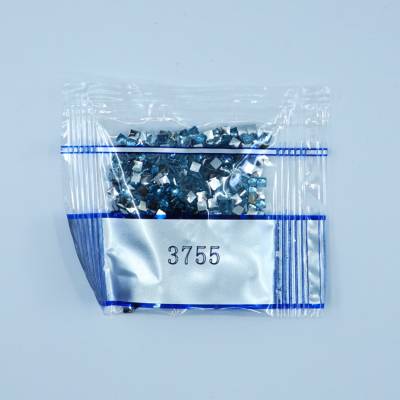 Strass-Stein eckig, (rhinestone), 3755, Baby Blue, 500 Stück