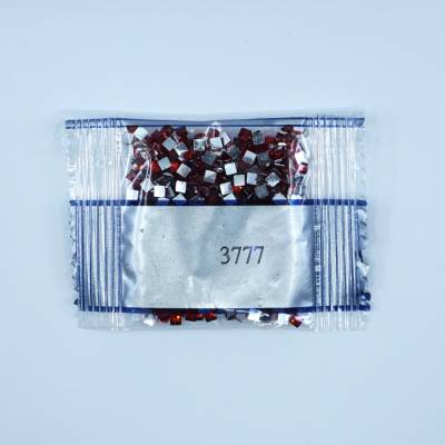 Strass-Stein eckig, (rhinestone), 3777, Terra Cotta Very Dark, 500 Stück