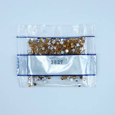 Strass-Stein eckig, (rhinestone), 3827, Golden Brown Pale, 500 Stück