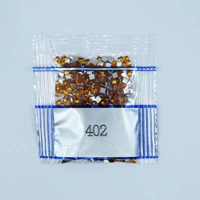 Strass-Stein eckig, (rhinestone), 402, Mahogany VY Light, 500 Stück