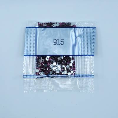 Strass-Stein eckig, (rhinestone), 915, Plum Dark, 500 Stück