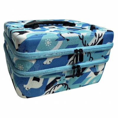 Preview: Sorting case, content 240 jars with twist lock, case blue