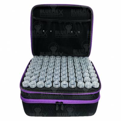 Preview: Sorting case, content 240 jars with twist lock, case black