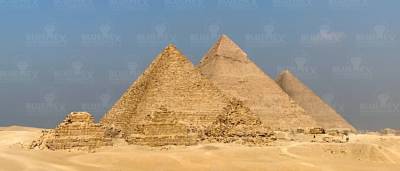 Diamond Painting picture, pyramids, square stones, 50x120cm, 29 colors, full picture