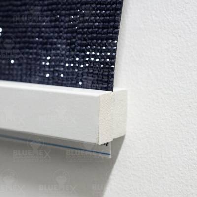 Magnetic strip set for diamond painting pictures, high load capacity, 80 cm, white, solid wood