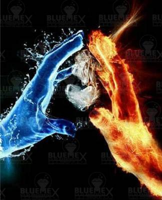 Diamond Painting picture, hands with heart, square diamonds, 70x60cm, 45 colors, full image