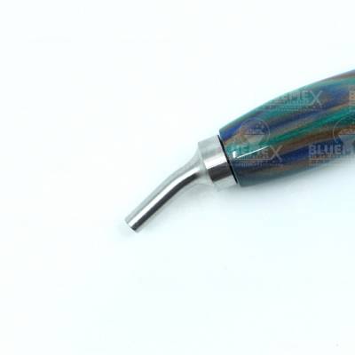 Preview: 1-piece attachment, curved, made of stainless steel for Diamond Painting pens