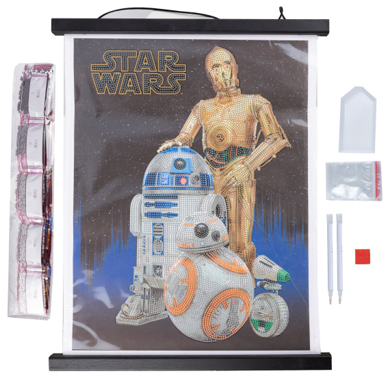 Diamond painting notebook Star Wars R2-D2