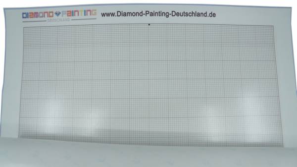 B-Ware, Rasterleinwand für runde Steinchen, 60x90cm, eckiges Raster