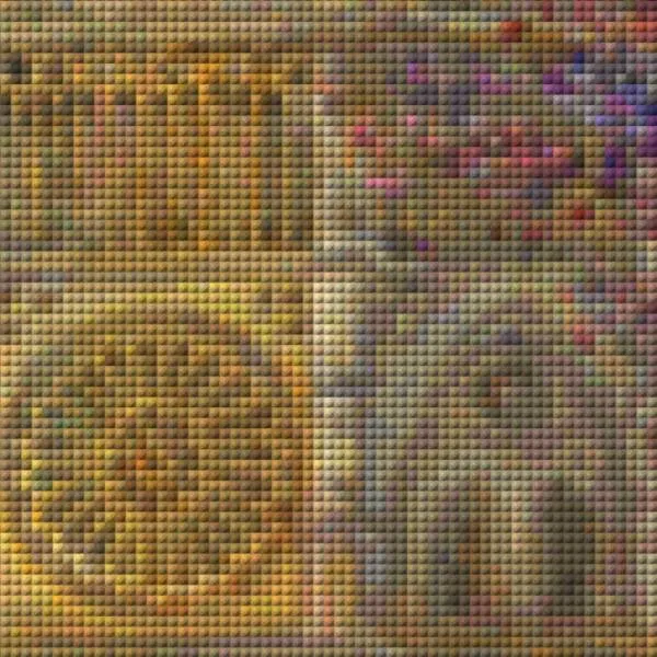 Excerpt from the image - example - pixelated