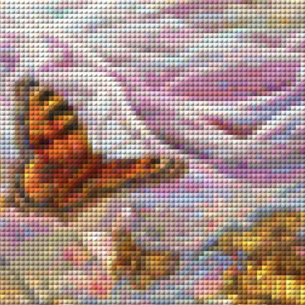 Excerpt from the image - example - pixelated