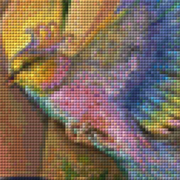 Auszug aus dem Bild - Beispiel - gepixelt