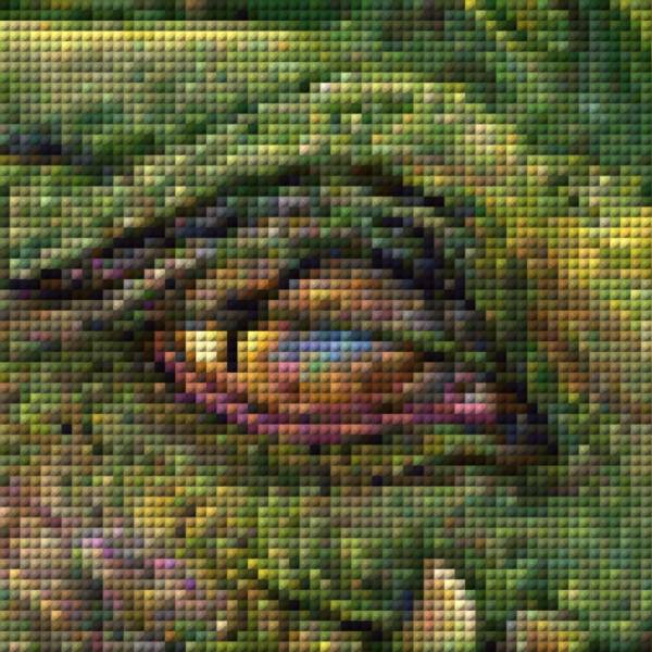 Auszug aus dem Bild - Beispiel - gepixelt