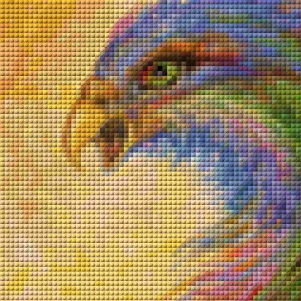 Excerpt from the image - example - pixelated