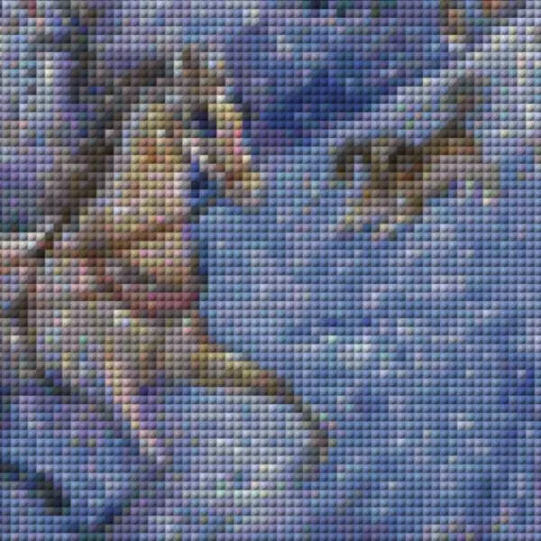 Excerpt from the image - example - pixelated