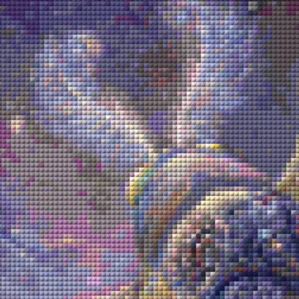 Excerpt from the image - example - pixelated