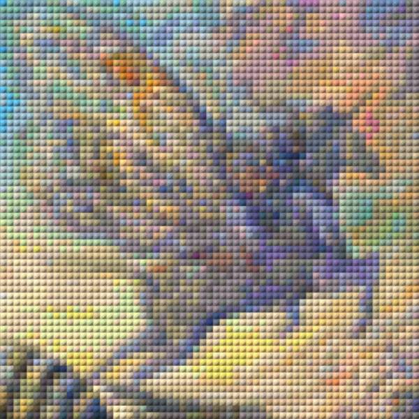 Excerpt from the image - example - pixelated