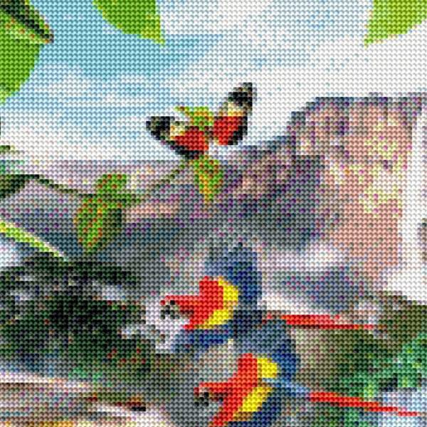 Auszug aus dem Bild - Beispiel - gepixelt