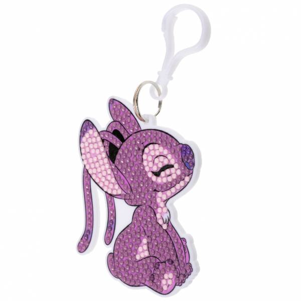 Key ring, Angel, Painting set complete with round stones, Bag charm