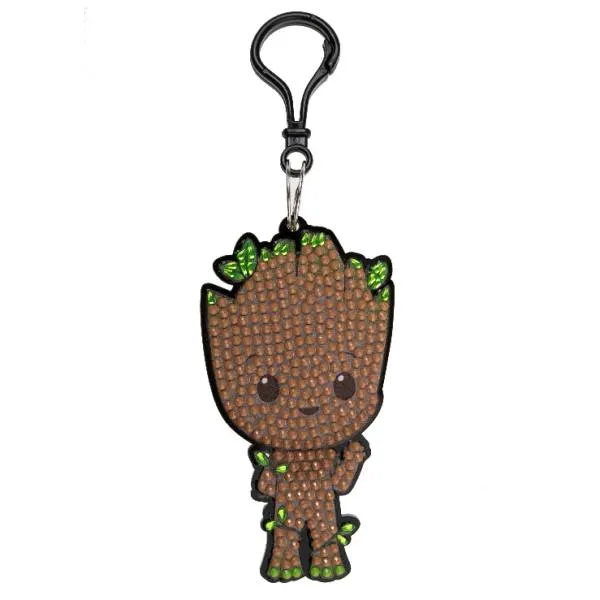 Key ring, Groot, Painting set complete with round stones, Bag charm