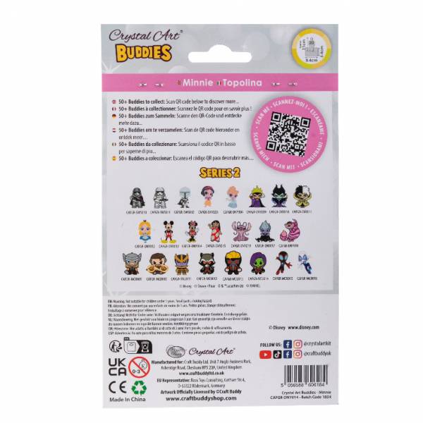 Diamond Painting Aufsteller, "Minnie" Crystal Art Buddies