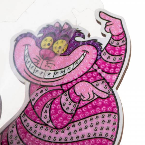 Diamond Painting Aufsteller, "Cheshire Cat" Crystal Art Buddies