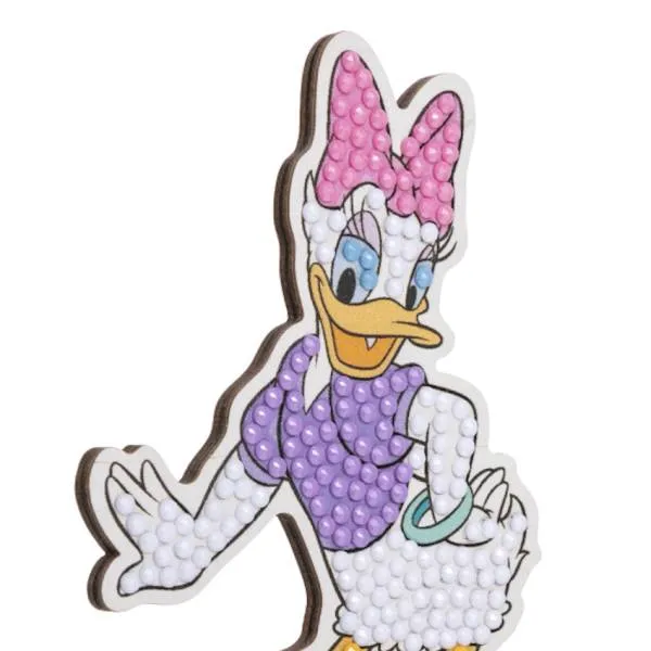 Diamond Painting Aufsteller, "Daisy Duck" Crystal Art Buddies