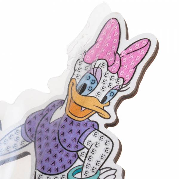 Diamond Painting Aufsteller, "Daisy Duck" Crystal Art Buddies