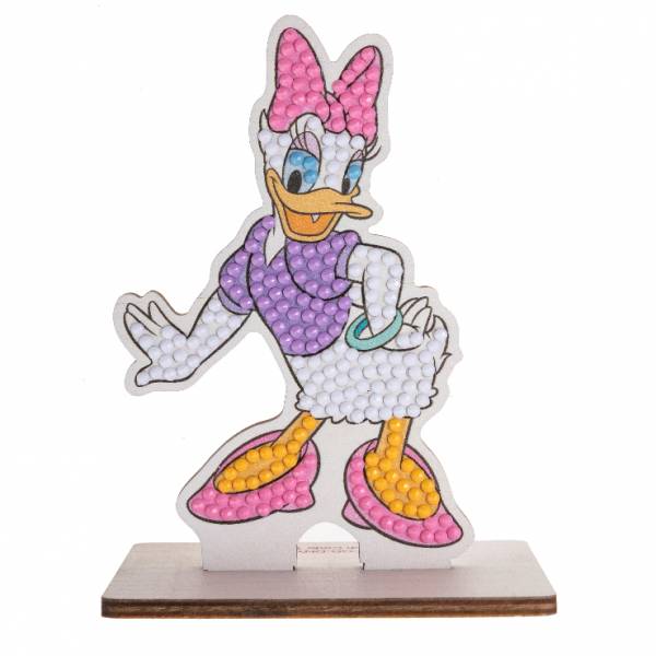 Diamond Painting Aufsteller, "Daisy Duck" Crystal Art Buddies