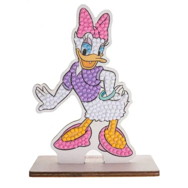 Diamond Painting Aufsteller, "Daisy Duck" Crystal Art Buddies