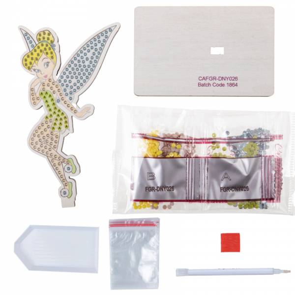 Diamond Painting Aufsteller, "Tinkerbell" Crystal Art Buddies